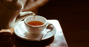 Caffeine in different types of tea
