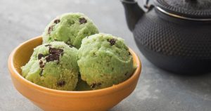 Homemade Matcha Ice Cream