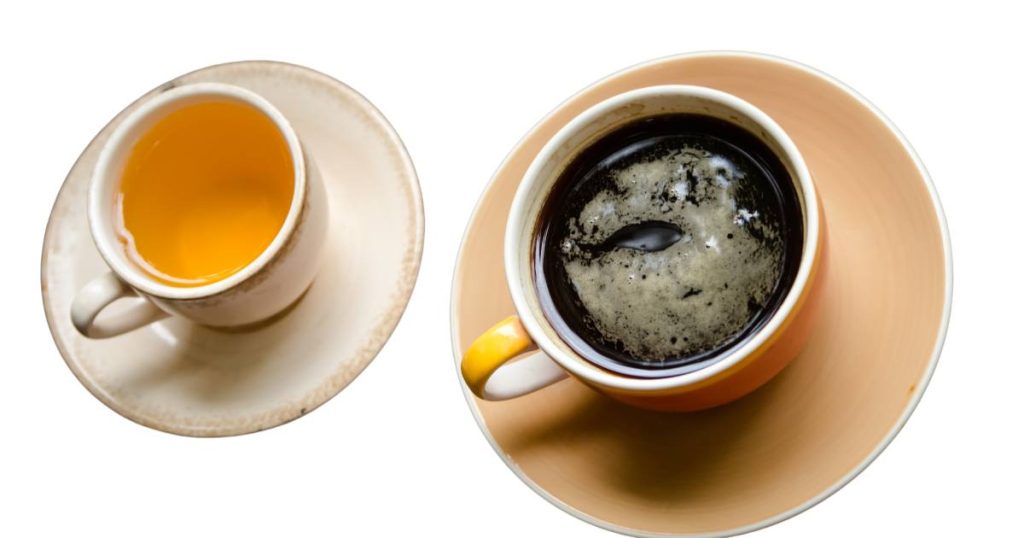 tea and coffee